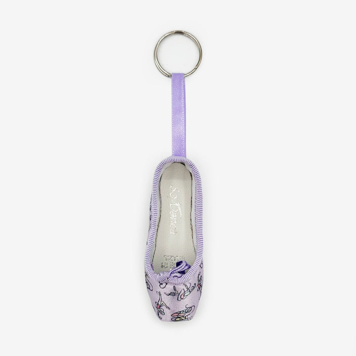 Mini Pointe Shoe Keychain - KC40