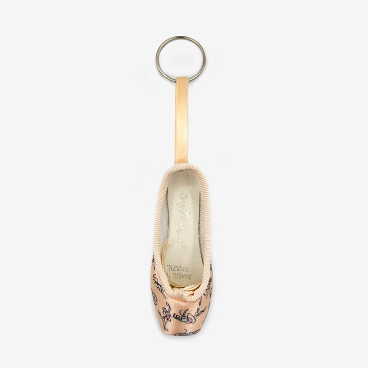 Mini Pointe Shoe Keychain - KC40